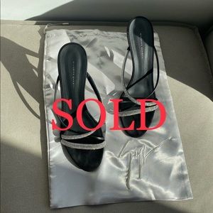 Giuseppe Zanotti 85mm basic slide sandals